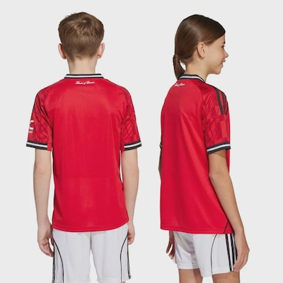 Camisa Manchester United I 25/26 Adidas Infantil - Foto 2