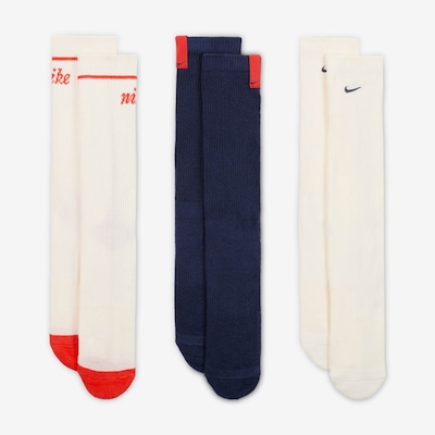 Meia Nike Everyday Cushioned (3 Pares) Unissex - Foto 3
