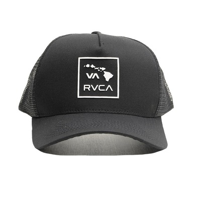 Boné Aba Curva RVCA Hawai Aloha Trucker SM26 Unissex - Foto 3