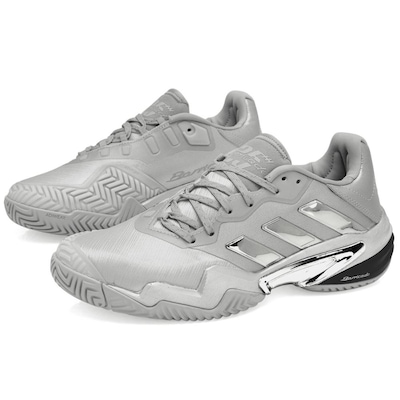 Tênis adidas Barricade 13 Silver All Court Unissex - Foto 2