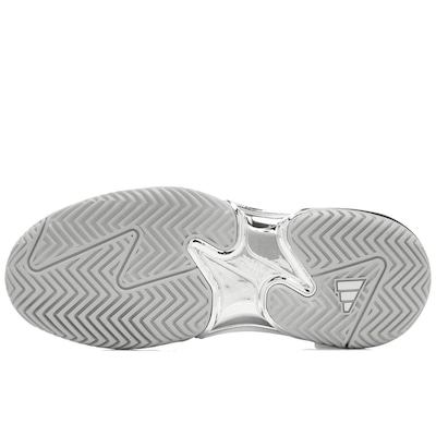 Tênis adidas Barricade 13 Silver All Court Unissex - Foto 4