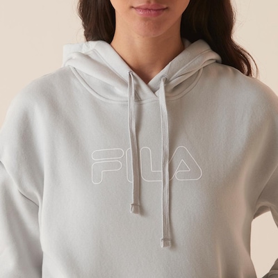 Casaco Com Capuz Fila Outline Winter B Feminino - Foto 5