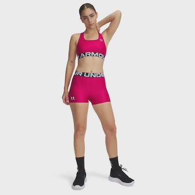 Top de Treino Under Armour HeatGear Authentics Mid Feminino - Foto 3