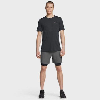 Shorts de Treino Under Armour Vanish Woven 2 em 1 Masculino - Foto 4