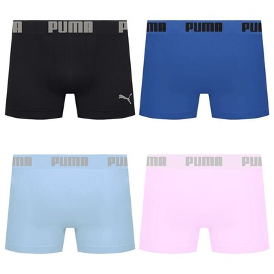 Kit 4 Cuecas Puma Boxer Sem Costura Masculina - Foto 2