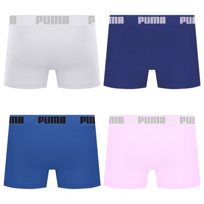 Kit 4 Cuecas Puma Boxer Sem Costura Masculina - Foto 2