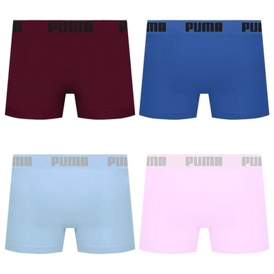 Kit 4 Cuecas Puma Boxer Sem Costura Masculina - Foto 2