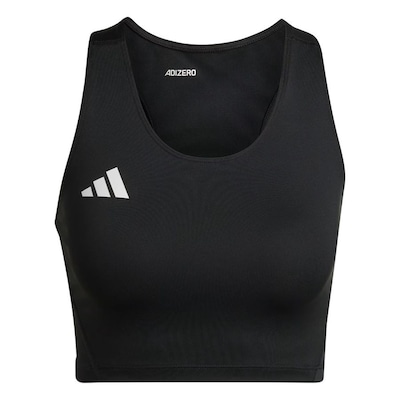 Top Cropped adidas Adizero Feminino - Foto 1