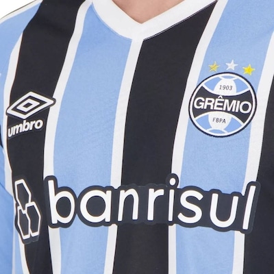 Camisa do Grêmio I 2024/25 Torcedor Umbro Masculina - Foto 3