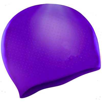 Touca de Natação Gold Sports Massagem De Silicone - Foto 2