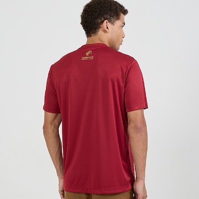 Camisa Do Fluminense Fulgor Grená Braziline Masculino - Foto 5