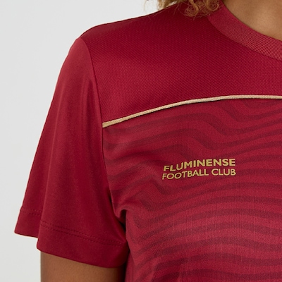 Camisa Fluminense Baby Look Fulgor Braziline Feminino - Foto 3