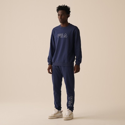 Casaco Fila Letter Outline Light Masculino - Foto 3