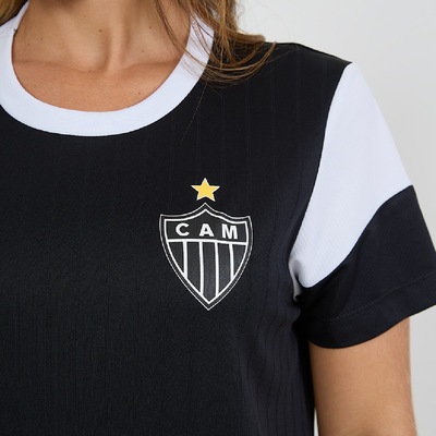 Camisa Do Atlético Mineiro Estremecer Braziline - Feminino - Foto 3