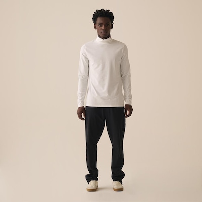 Blusa Manga Longa Fila 19th Roll Neck Masculina - Foto 3