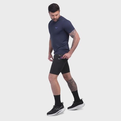 Bermuda de Corrida Mizuno Compress Masculina - Foto 3