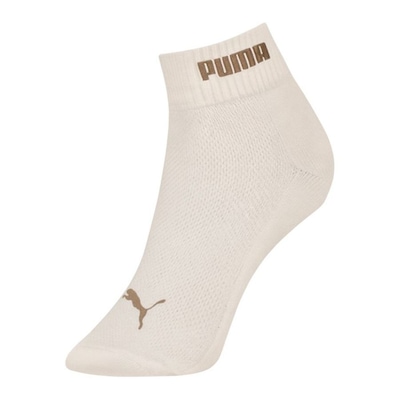 Kit 3 Pares de Meia Puma Cano Baixo Esportiva Feminina - Foto 4