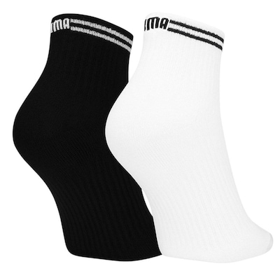 Kit 2 Pares de Meias Puma Cano Baixo Feminina - Foto 2