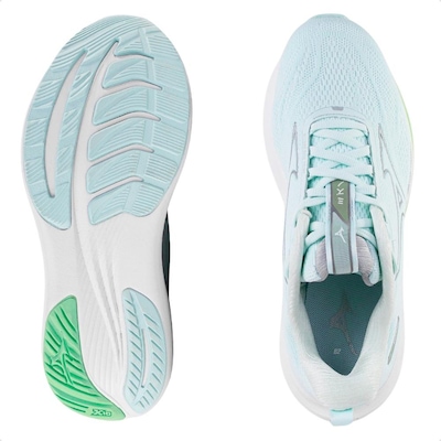 Tênis Mizuno Base Prime + 3 Pares de Meia Cano Curto Feminino - Foto 6