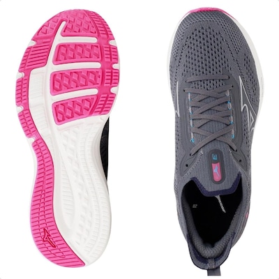 Tênis Mizuno Cool Ride 3 + 3 Pares de Meias Cano Curto Feminino - Foto 5