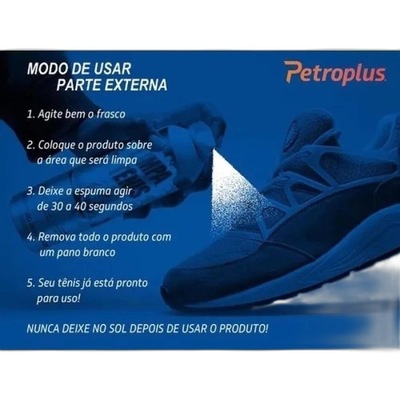 KIT 5 Limpa Tênis Petroplus Premium - Foto 2