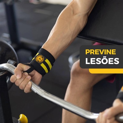 Munhequeira Elástica Wrist Wrap Be Stronger - Foto 4