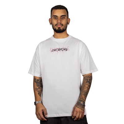 Camiseta Overking Oversized Scream Masculina - Foto 1