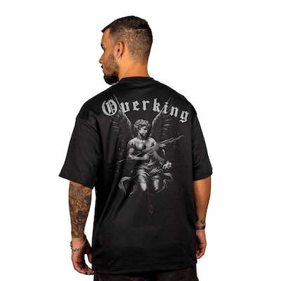 Camiseta Overking Oversized Armed Angel Masculina - Foto 2