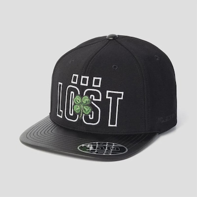 Bone Aba Reta Strap Back Fitão Lost Good Luck Lost Unissex - Foto 1