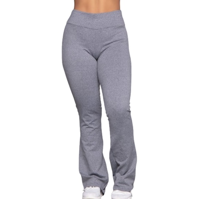 Calça Legging Suplex Flare Vekyo - Moda Fitness - Feminina - Foto 1