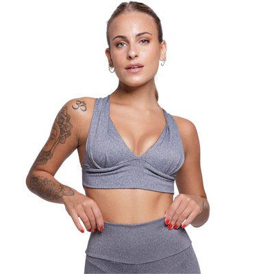 Top Bojo Suplex Liso Vekyo - Moda Fitnees - Feminino - Foto 1