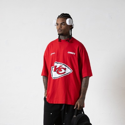 Camiseta Approve NFL Kansas City Chiefs Oversized - Masculino - Foto 1