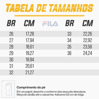 Tênis Fila Arcade Vlc Infantil + 3 Pares de Meia Cano Curto Cano Curto - Foto 4