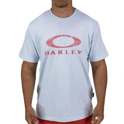 Camiseta Oakley Ellipse Fingerprint SM26 Masculina - Foto 1