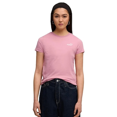Camiseta Puma Essentials Small No. 1 Feminina - Foto 3