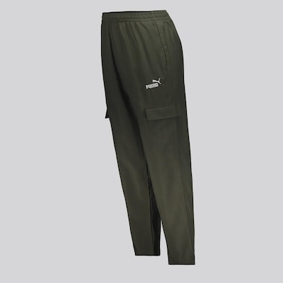 Calça Puma ESS No. 1 Logo Woven Cargo Masculina - Foto 2