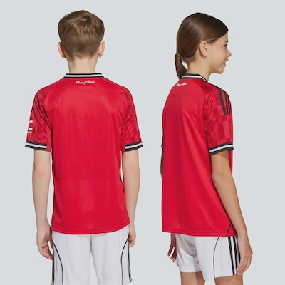 Camisa Manchester United Home 2026 adidas Infantil - Foto 3