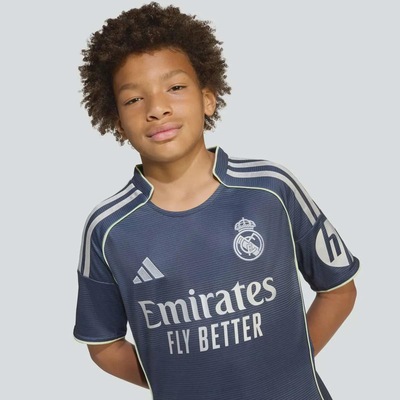 Camisa Real Madrid Away 2026 adidas Infantil - Foto 6