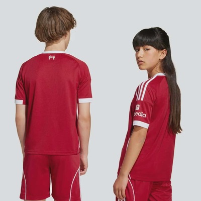 Camisa Liverpool Home 2026 Adidas Infantil - Foto 2