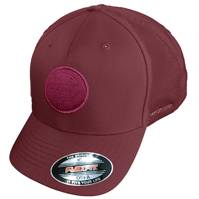 Boné Rip Curl Vaporcool Wetsuit Flexfit Dark Red - Foto 1