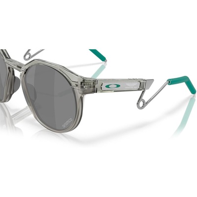 Óculos de Sol Oakley HSTN Metal Aston Martin Aramco F1 0752 - Foto 5