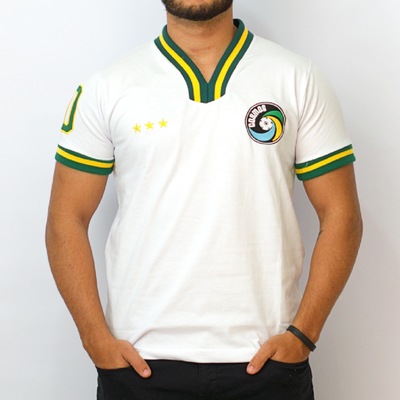 Camisa New York Cosmos Athleta Retrô Pelé 10 Masculino - Foto 2