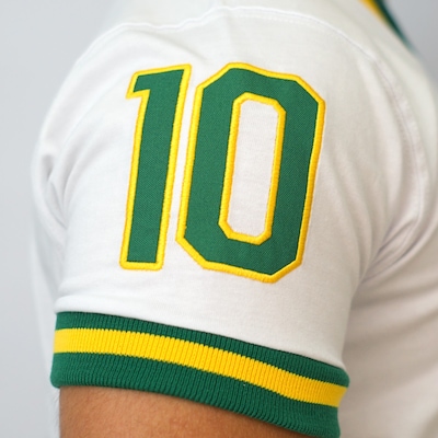 Camisa New York Cosmos Athleta Retrô Pelé 10 Masculino - Foto 5