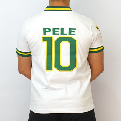 Camisa New York Cosmos Athleta Retrô Pelé 10 Masculino - Foto 6