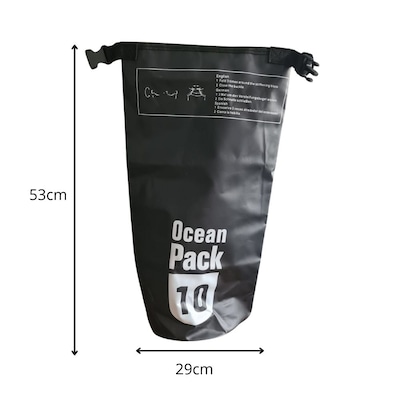 Bolsa Saco Estanque TJK A Prova D'água 10L Reforçada - Foto 4
