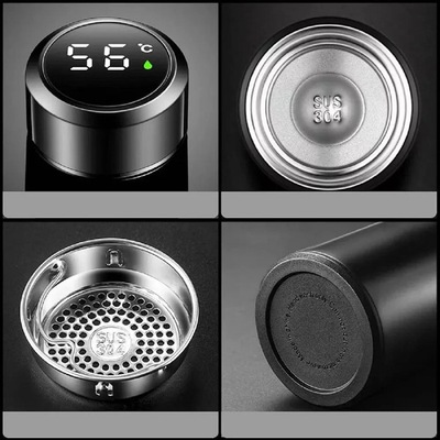 Kit Pochete DK Esportiva para Corrida e Academia + Garrafa Térmica Inox 500ml com Sensor - Foto 6