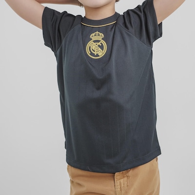 Camiseta Braziline Real Madrid Lenda Infantil - Foto 3