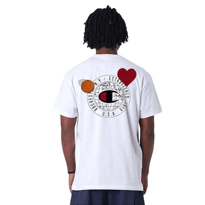 Camiseta Champion Basketball World Off Masculina - Foto 2