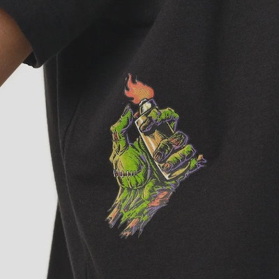 Cropped Lost Saturn Zombie - Feminino - Foto 3