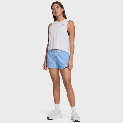 Shorts de Treino Play UP 3.0 - Under Armour - Feminino - Foto 2